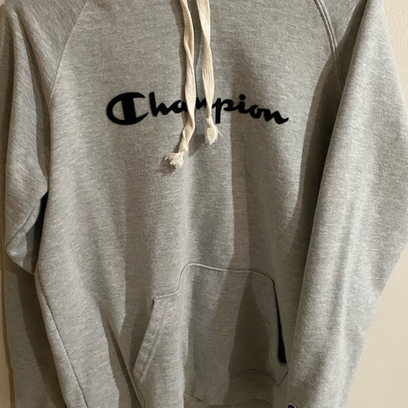 Grey Champion hoodie size Medium - Picture 1 of 3